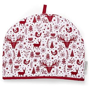 Cooksmart British Designed Christmas Tea Cosy Xmas Teapot Warmer Suitable For Small, Medium or Large Teapots Designed by British Designers in the UK A Nordic Christmas Cooksmart British Designed Christmas Tea Cosy Xmas Teapot Warmer Suitable For Small, Medium or Large Teapots Designed by British Designers in the UK A Nordic Christmas