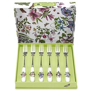 Portmeirion Botanic Garden Pastry Forks - Porcelain Portmeirion Botanic Garden Pastry Forks - Porcelain