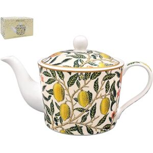 The Leonardo Collection Fruits Tea Pot by William Morris Elegant Ceramic Teapot with Iconic Fruits Design Perfect for Tea Lovers Durable Decorative Teapot for Any Occasion The Leonardo Collection Fruits Tea Pot by William Morris Elegant Ceramic Teapot with Iconic Fruits Design Perfect for Tea Lovers Durable Decorative Teapot for Any Occasion