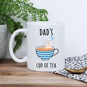 eBuyGB Dad's Cup of Tea Mug, 350ml Printed Coffee Mug, Father's Day, Birthday Gifts for Dad eBuyGB Dad's Cup of Tea Mug, 350ml Printed Coffee Mug, Father's Day, Birthday Gifts for Dad