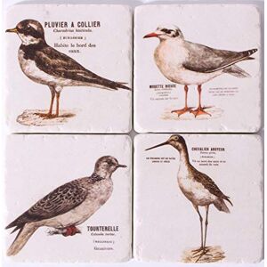 Lafinesse Em7100 Stone Coasters for hot or cold-Em7100, Stoneware Lafinesse Em7100 Stone Coasters for hot or cold-Em7100, Stoneware