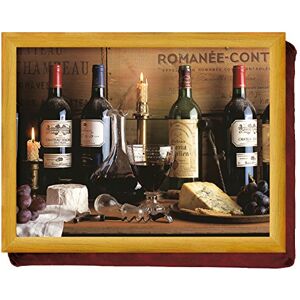 Creative Labs “Vintage Wine” Lap Tray by , 43.5 x 34 cm (17" x 13") Creative Labs “Vintage Wine” Lap Tray by , 43.5 x 34 cm (17" x 13")