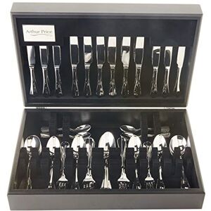 Arthur Price Every Day Baguette 88 Piece 12 Person Cutlery Canteen Set, Stainless Steel, 67 x 31.6 x 11 cm Arthur Price Every Day Baguette 88 Piece 12 Person Cutlery Canteen Set, Stainless Steel, 67 x 31.6 x 11 cm
