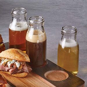 Steelite V7110 Glass Milk Bottle, 8oz Steelite V7110 Glass Milk Bottle, 8oz