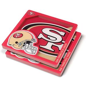 YouTheFan NFL San Francisco 49ers Logo Series Coaster YouTheFan NFL San Francisco 49ers Logo Series Coaster