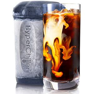HyperChiller HC2BG Patented Iced Coffee/Beverage Cooler, Ready in One Minute, Reusable for Iced Tea, Wine, Spirits, Alcohol, Juice, 354 Gram, Slate Blue HyperChiller HC2BG Patented Iced Coffee/Beverage Cooler, Ready in One Minute, Reusable for Iced Tea, Wine, Spirits, Alcohol, Juice, 354 Gram, Slate Blue
