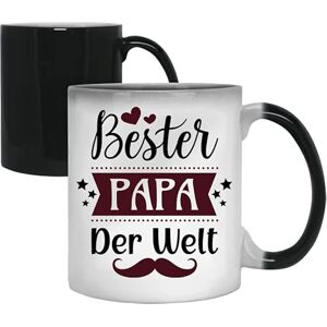 Acen Merchandise Mug with Saying Bester Papa der Welt Colour Changing Mug Gift Father's Birthday Coffee Cup Tea Cup Gift Idea Mug Acen Merchandise Mug with Saying Bester Papa der Welt Colour Changing Mug Gift Father's Birthday Coffee Cup Tea Cup Gift Idea Mug