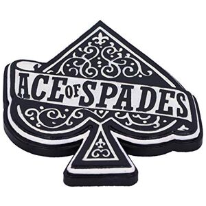 Nemesis Now Officially Licensed Set of Four Motorhead Ace of Spades Resin Coasters, Black, 12.5cm Nemesis Now Officially Licensed Set of Four Motorhead Ace of Spades Resin Coasters, Black, 12.5cm