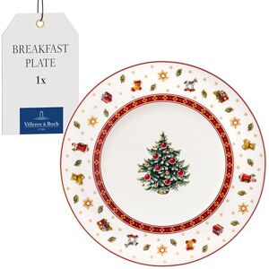 Villeroy & Boch VILLEROY & BOCH Set 6 Assiettes à dessert Toy's Delight 21,5 cm Blanc Rouge - dessert plates Villeroy & Boch VILLEROY & BOCH Set 6 Assiettes à dessert Toy's Delight 21,5 cm Blanc Rouge - dessert plates