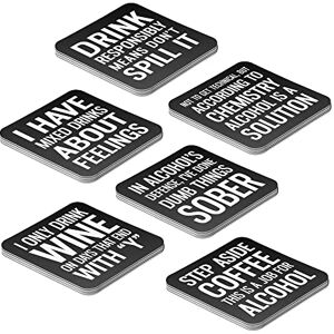 Lillian Rose Black & White Set of 36 Drinking Coasters, One Size, Cream Lillian Rose Black & White Set of 36 Drinking Coasters, One Size, Cream