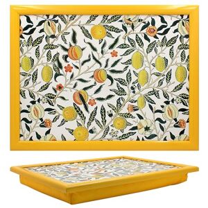 The Leonardo Collection Cushioned Lap Tray William Morris' Fruits Design The Leonardo Collection Cushioned Lap Tray William Morris' Fruits Design