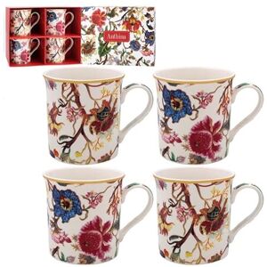 The Leonardo Collection Lesser & Pavey Anthina Ceramic Mugs Set of 4 Premium Coffee Mugs for Home or Work Elegant Design for All Occasions Perfect for Tea, Coffee, and Hot Drinks in Any Setting The Leonardo Collection Lesser & Pavey Anthina Ceramic Mugs Set of 4 Premium Coffee Mugs for Home or Work Elegant Design for All Occasions Perfect for Tea, Coffee, and Hot Drinks in Any Setting