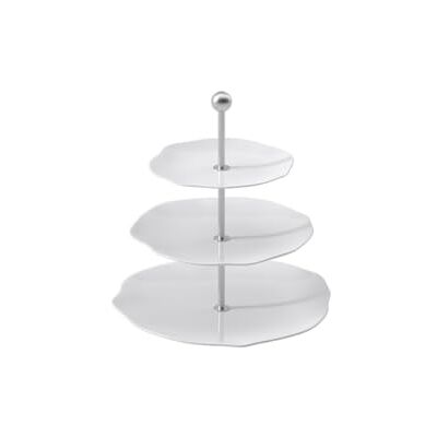 Villeroy & Boch – Pura Etagere, ca. 27,5 × 27,5 × 27 cm, Reinweiß, spülmaschinenfest & mikrowellensicher, fließende Form, Premium Bone Porzellan Made in Germany Villeroy & Boch – Pura Etagere, ca. 27,5 × 27,5 × 27 cm, Reinweiß, spülmaschinenfest & mikrowellensicher, fließende Form, Premium Bone Porzellan Made in Germany