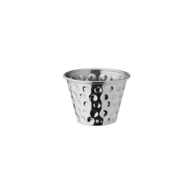 We Can Source It Ltd Hammered Stainless Steel Ramekins 70ml/2.5oz (Pack of 24) Sauce Cups for Dips, Condiments, Butter Portion Serving Pots We Can Source It Ltd Hammered Stainless Steel Ramekins 70ml/2.5oz (Pack of 24) Sauce Cups for Dips, Condiments, Butter Portion Serving Pots
