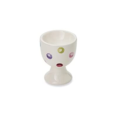 Cooksmart British Designed Egg Cups Ceramic Egg Cup For Breakfast Egg Poacher Cups For All Types Of Kitchen Spotty Dotty Cooksmart British Designed Egg Cups Ceramic Egg Cup For Breakfast Egg Poacher Cups For All Types Of Kitchen Spotty Dotty