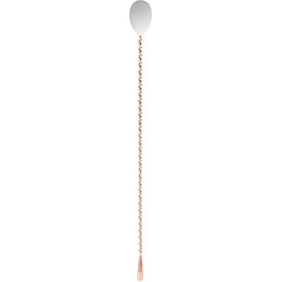Genware BS-T35C Stainless Steel Copper Coated Teardrop Bar Spoon, 35 cm Length Genware BS-T35C Stainless Steel Copper Coated Teardrop Bar Spoon, 35 cm Length