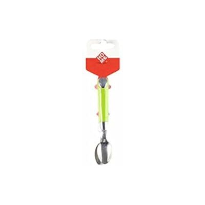 Home 9557009 Set of 6 x 2 Coffee Spoons Green Handle Drop Table Decor Home 9557009 Set of 6 x 2 Coffee Spoons Green Handle Drop Table Decor