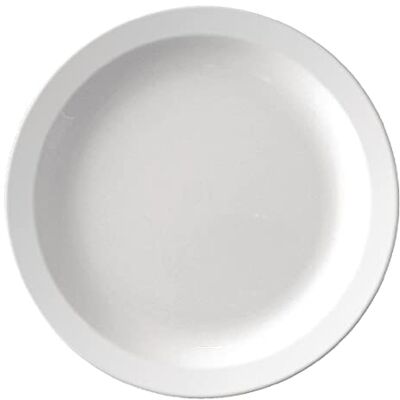 Kristallon - Narrow Rimmed Plates - Melamine Whiteware - 165mm - Plates Kristallon - Narrow Rimmed Plates - Melamine Whiteware - 165mm - Plates