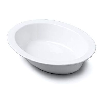 WM Bartleet & Sons - Porcelain Oval Pie Dish - 24cm WM Bartleet & Sons - Porcelain Oval Pie Dish - 24cm