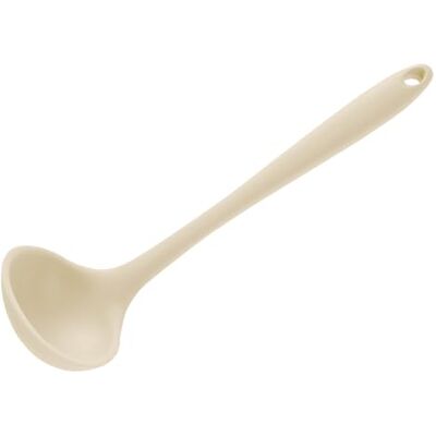 Wiltshire Silicone Ladle, Soup Serving Spoon, Heat-Resistant Utensil, Non-Stick Non-Scratch, Biscotti, 28x8.3x7cm Wiltshire Silicone Ladle, Soup Serving Spoon, Heat-Resistant Utensil, Non-Stick Non-Scratch, Biscotti, 28x8.3x7cm