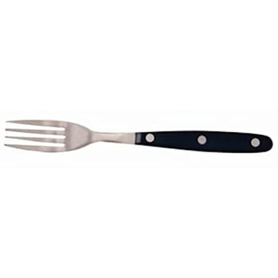 Stalwart C135 Steak Fork, Black Handle (Pack of 12) Stalwart C135 Steak Fork, Black Handle (Pack of 12)