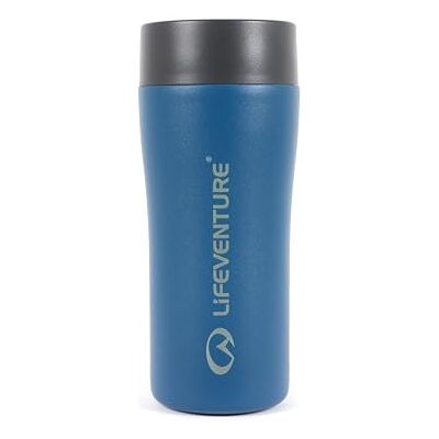 Lifeventure One-Touch Thermal Mug, 360° Push-Click Commuter Lid, 350ml, Cobalt Lifeventure One-Touch Thermal Mug, 360° Push-Click Commuter Lid, 350ml, Cobalt