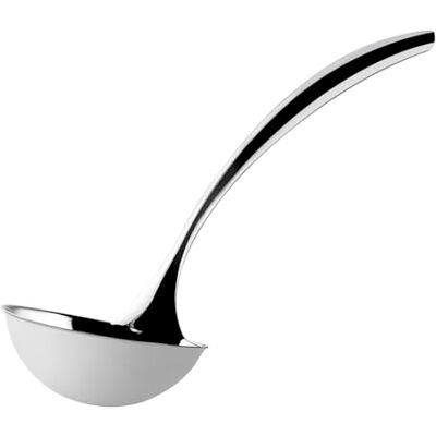 Cuisipro Large Tempo Ladle, Stainless Steel, Hollow Handles to Reduce Heat Transfer, 15”, 38cm, 177ml Capacity, Silver Cuisipro Large Tempo Ladle, Stainless Steel, Hollow Handles to Reduce Heat Transfer, 15”, 38cm, 177ml Capacity, Silver