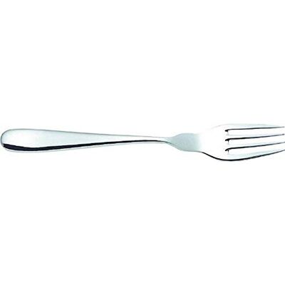 Alessi Nuovo Milano Fish Fork, Set of 6, (5180/17), Silver Alessi Nuovo Milano Fish Fork, Set of 6, (5180/17), Silver
