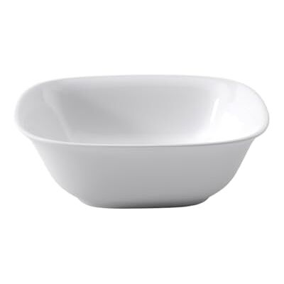 Villeroy & Boch Royal Square Bowl, Premium Porcelain, White Villeroy & Boch Royal Square Bowl, Premium Porcelain, White