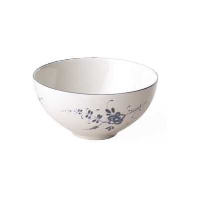 Villeroy & Boch Old Luxembourg Bowl, Premium Porcelain, White/Blue Villeroy & Boch Old Luxembourg Bowl, Premium Porcelain, White/Blue
