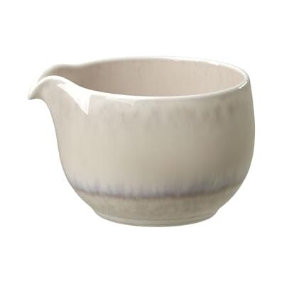 Villeroy & Boch – Perlemor Sand Milk jug, Approx. 10.5 x 9 x 7 cm, Premium Porcelain Made in Germany, Beige, Microwave-Safe & Dishwasher-Safe, Pottery Look, Gravy Boat Pottery Style, Villeroy & Boch – Perlemor Sand Milk jug, Approx. 10.5 x 9 x 7 cm, Premium Porcelain Made in Germany, Beige, Microwave-Safe & Dishwasher-Safe, Pottery Look, Gravy Boat Pottery Style,