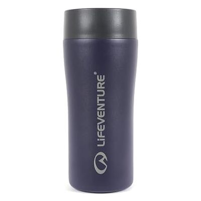 Lifeventure One-Touch Thermal Mug, 360° Push-Click Commuter Lid, 350ml, Purple Lifeventure One-Touch Thermal Mug, 360° Push-Click Commuter Lid, 350ml, Purple