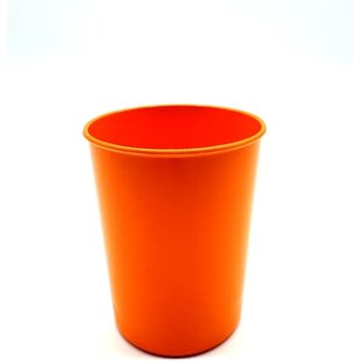 Kimmel Orange Mug - 180ml Reusable Unbreakable Stackable Cup Kimmel Orange Mug - 180ml Reusable Unbreakable Stackable Cup