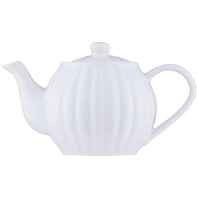 Kensington Luxe 2 Cup Stoneware Teapot 450 ml (2 Cup Teapot White) Kensington Luxe 2 Cup Stoneware Teapot 450 ml (2 Cup Teapot White)