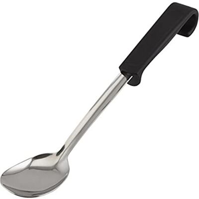 Genware NEV-577-10 Small Spoon with Plastic Handle, Black Genware NEV-577-10 Small Spoon with Plastic Handle, Black