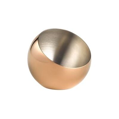 APS Sphere 40771 Bowl Set of 3 Diameter 8 cm Height 7 cm 0.1 Litre Stainless Steel Copper Look APS Sphere 40771 Bowl Set of 3 Diameter 8 cm Height 7 cm 0.1 Litre Stainless Steel Copper Look