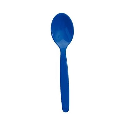 Nextday Catering Equipment Supplies UK Kristallon DL125 Kristallon Polycarbonate Spoon, Blue Nextday Catering Equipment Supplies UK Kristallon DL125 Kristallon Polycarbonate Spoon, Blue
