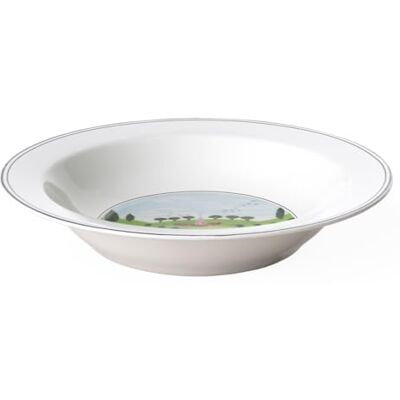 Villeroy & Boch Design Naif Salad Bowl-Meeting, Premium Porcelain, White/Colourful Villeroy & Boch Design Naif Salad Bowl-Meeting, Premium Porcelain, White/Colourful