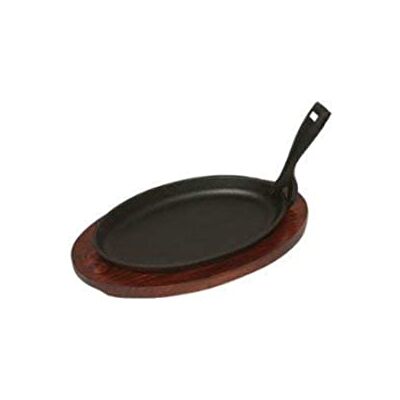 Genware NEV-737-25 Platter, Sizzler And Trivet, 9.75 Genware NEV-737-25 Platter, Sizzler And Trivet, 9.75