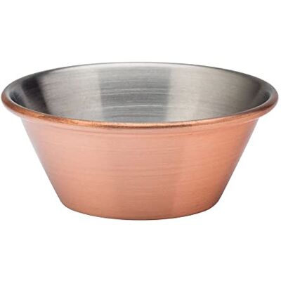 Utopia Copper Ramekin 1.5oz / 45ml Case of 24 Copper Sauce Pot Tableware Utopia Copper Ramekin 1.5oz / 45ml Case of 24 Copper Sauce Pot Tableware