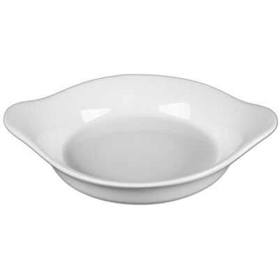 Holst Porzellan 'Unleashed "Wallis, WA 210615 Gratin and Egg Pan Round Bowl 15 cm Porcelain White 18.2 x 15.3 x 3.8 cm Holst Porzellan 'Unleashed "Wallis, WA 210615 Gratin and Egg Pan Round Bowl 15 cm Porcelain White 18.2 x 15.3 x 3.8 cm