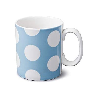 WM Bartleet & Sons - Porcelain Spotty 1 Pint Mug - Blue WM Bartleet & Sons - Porcelain Spotty 1 Pint Mug - Blue