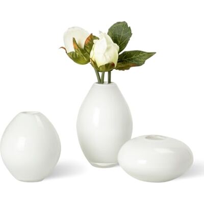Torre & Tagus White Mini Funny Vase - Vase Torre & Tagus White Mini Funny Vase - Vase