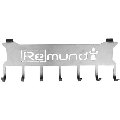 Remundi Straight Barbecue Cutlery Holder, Silver, 9.5 x 28.5 x 8 cm Remundi Straight Barbecue Cutlery Holder, Silver, 9.5 x 28.5 x 8 cm