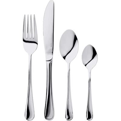 Judge Lincoln 24-Piece Stainless Steel Cutlery Set in Gift Box for 6 People, Dishwasher Safe 25 Year Guarantee Judge Lincoln 24-Piece Stainless Steel Cutlery Set in Gift Box for 6 People, Dishwasher Safe 25 Year Guarantee