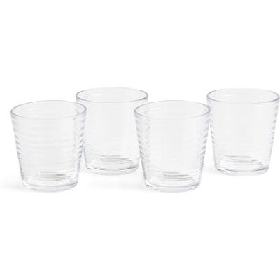 Royal Doulton Gordon Ramsay Maze Glass Tumbler Set of 4 - Glassware Royal Doulton Gordon Ramsay Maze Glass Tumbler Set of 4 - Glassware
