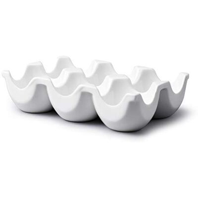 WM Bartleet & Sons 1750 Wm Bartleet & Sons Traditional Porcelain 6 Eggs Storage Box/Tray for the Fridge or Kitchen Worktop – White WM Bartleet & Sons 1750 Wm Bartleet & Sons Traditional Porcelain 6 Eggs Storage Box/Tray for the Fridge or Kitchen Worktop – White