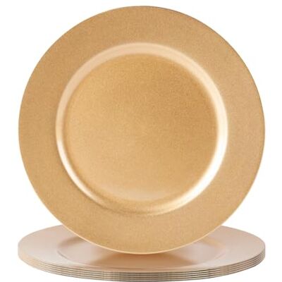 Argon - Charger Microplates Gold 33cm Metal - Tableware Argon - Charger Microplates Gold 33cm Metal - Tableware