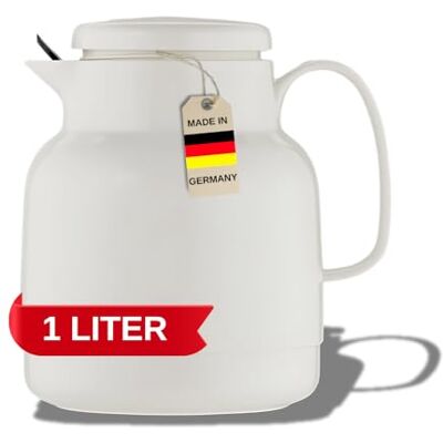 Helios Mondo+Teesieb Vacuum Jug White 1 Litre Helios Mondo+Teesieb Vacuum Jug White 1 Litre