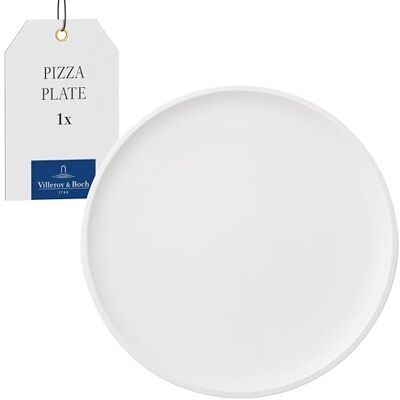 Villeroy & Boch Artesano Pizza Plate 32 cm White, Dishwasher Safe, Microwave Safe, Large Dinner Plate, Dinnerware Tableware, Premium Porcelain Villeroy & Boch Artesano Pizza Plate 32 cm White, Dishwasher Safe, Microwave Safe, Large Dinner Plate, Dinnerware Tableware, Premium Porcelain